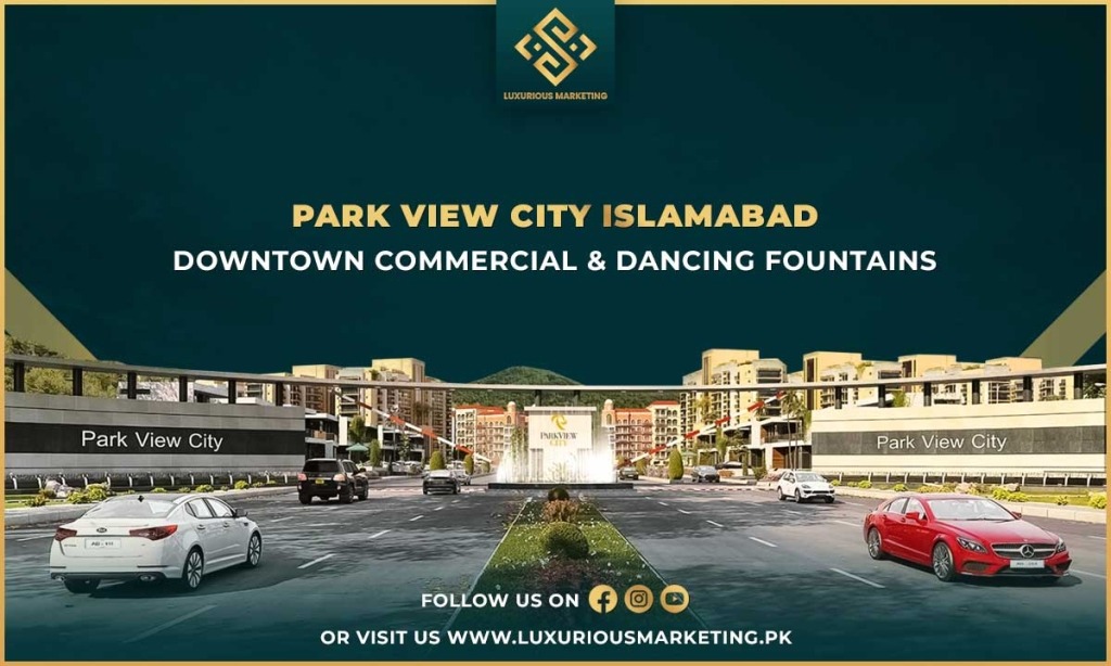 Park View City Islamabad Dancing Fountains Blog Banner
