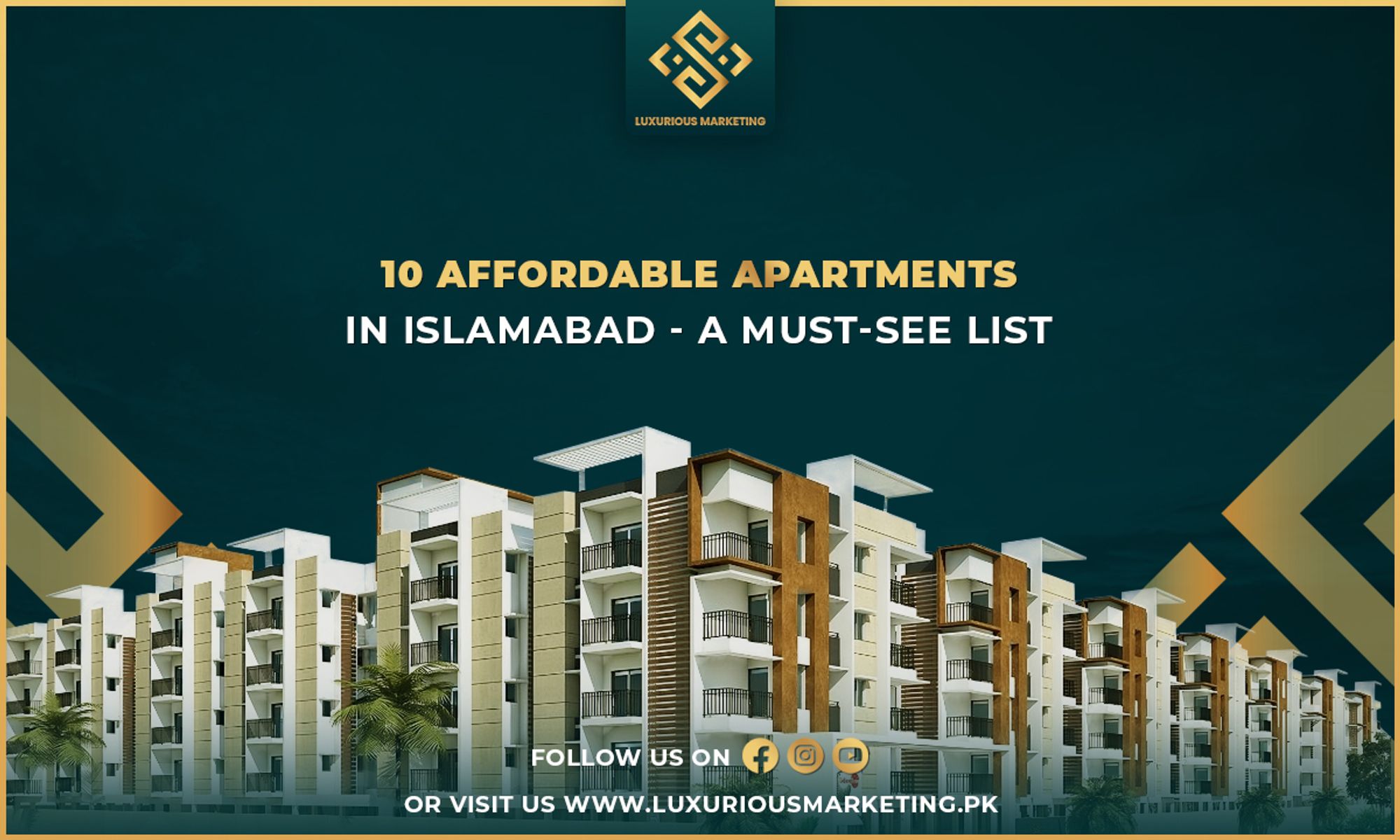 10 Affordable Apartments in Islamabad Blog Banner