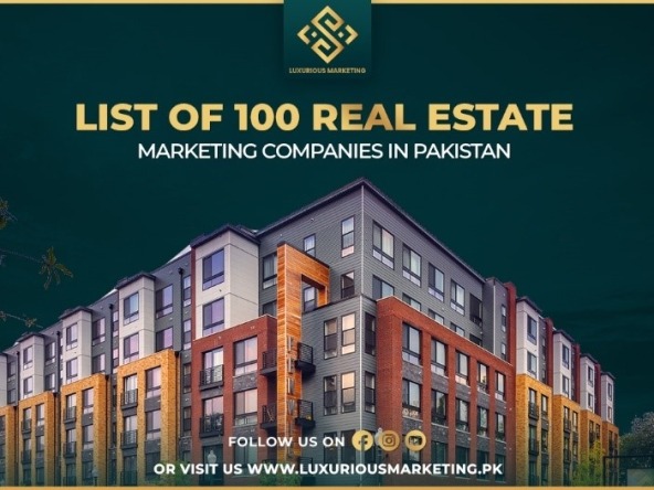 List of 100 Real Estate Marketing Companies in Pakistan Blog Banner Image